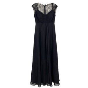 JJs House Women’s Black Lace Formal Dress Old Hollywood Glam
